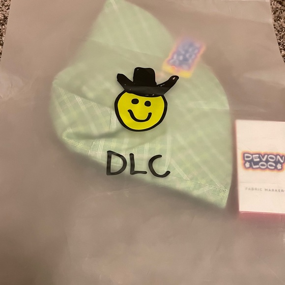 Lack of Color NWT Devon Lee Carlson Collaboration Green Plaid/Beige Bucket Hat - Picture 13 of 15